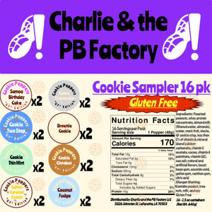 *GF* Cookie Sampler Pack (16 - 2 oz. Poppers)