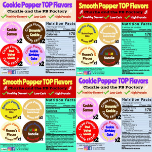 Cookie/Smooth Combo Pack (16 - 2 oz. Poppers)